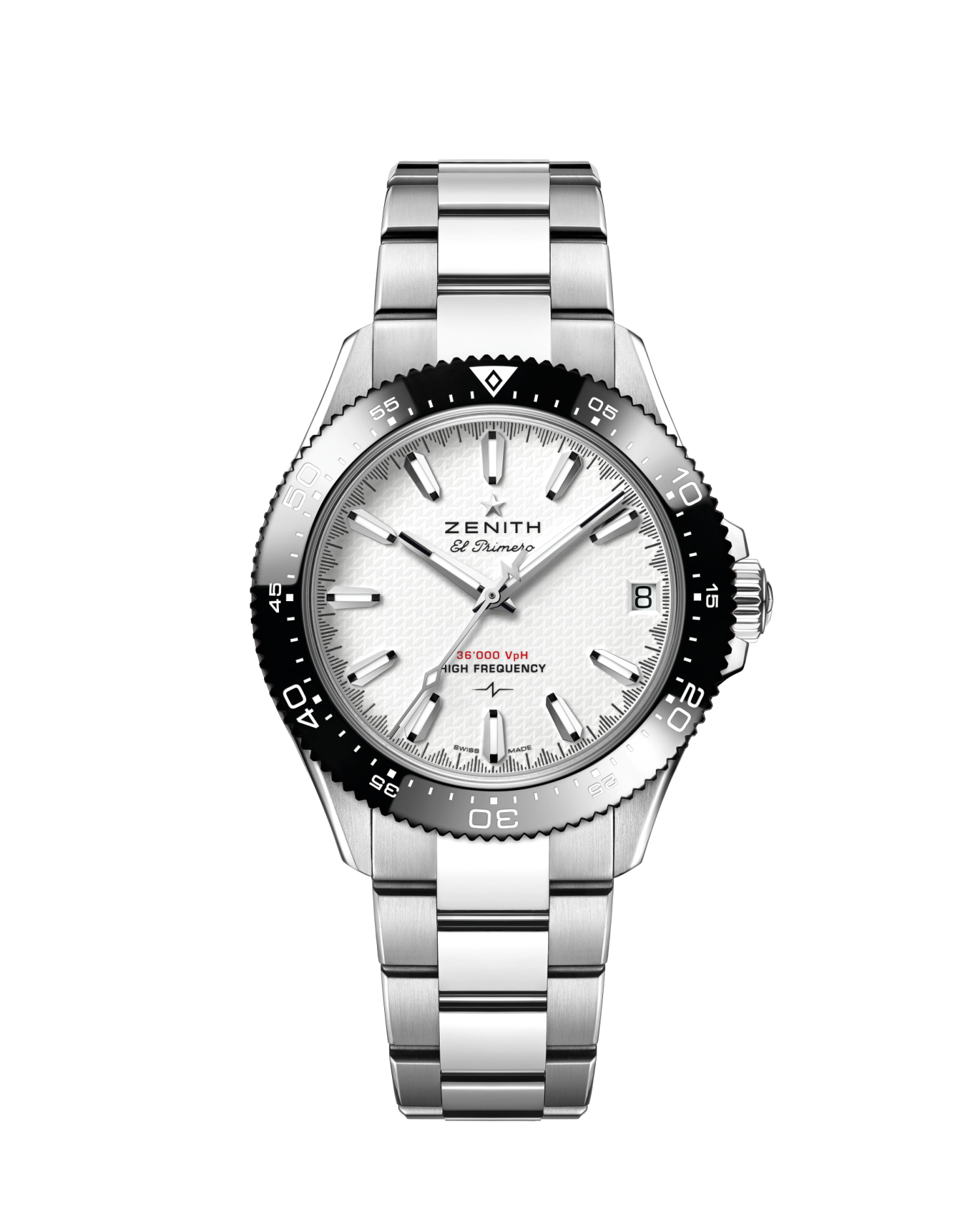 Zenith CHRONOMASTER Solo Sport White Dial | CD Peacock