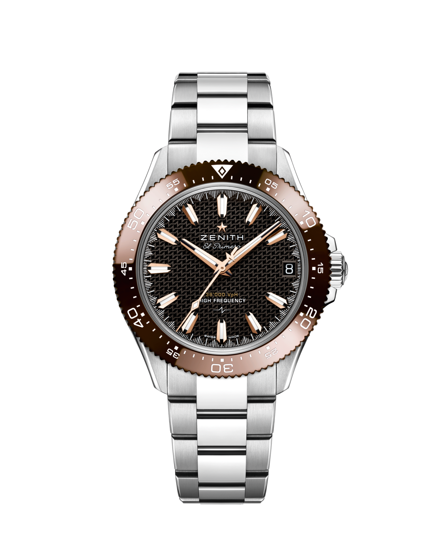 Zenith CHRONOMASTER Solo Sport Brown Dial | CD Peacock