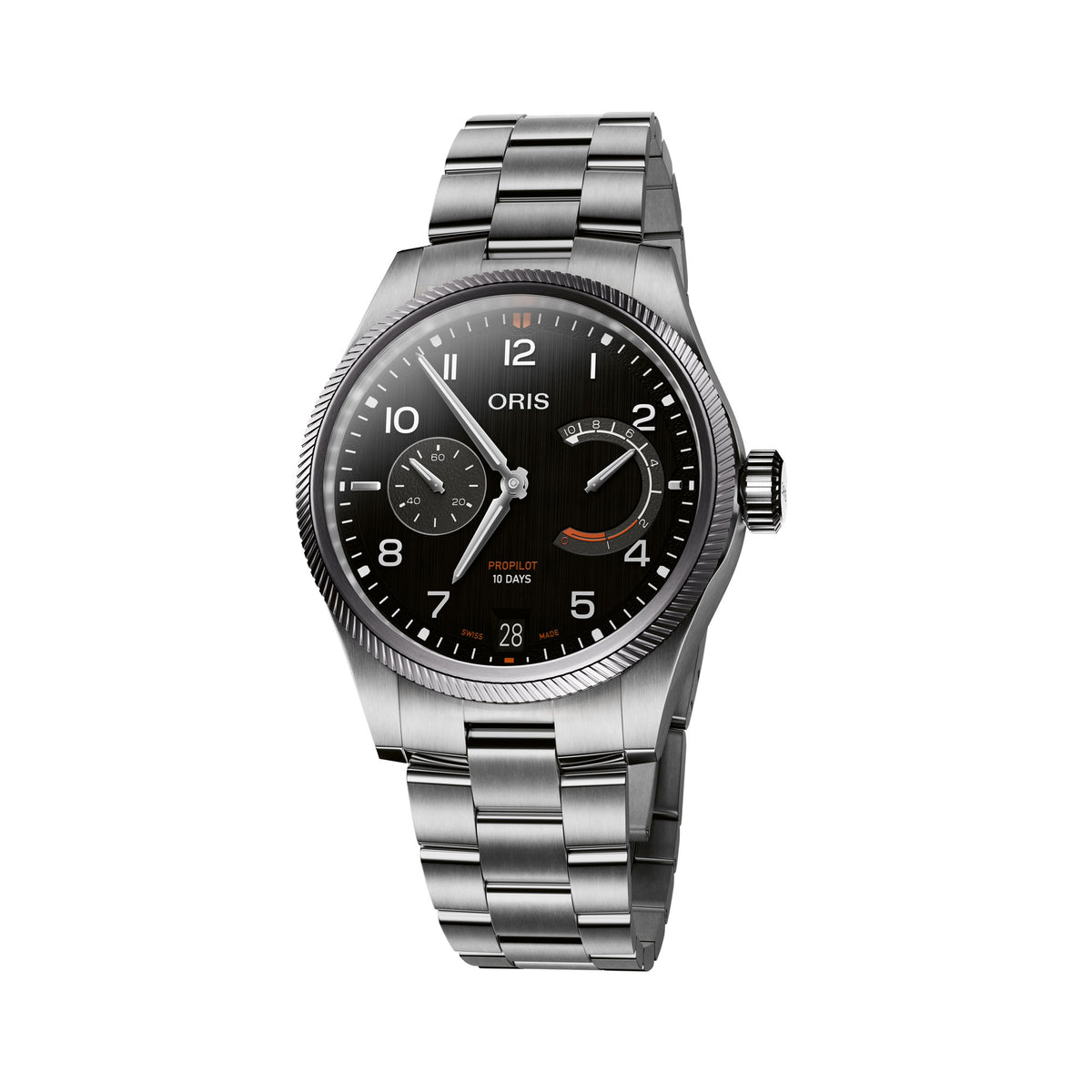 Oris ProPilot Calibre 111 Black Stainless Steel Bracelet - featured