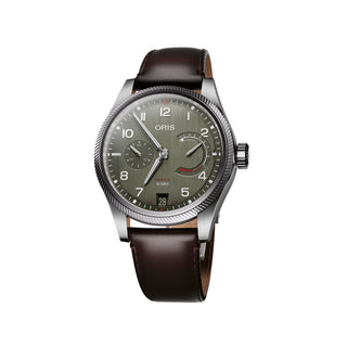 Oris ProPilot Calibre 111 43mm - Pine Green - Brown Cordovan Leather Strap thumbnail