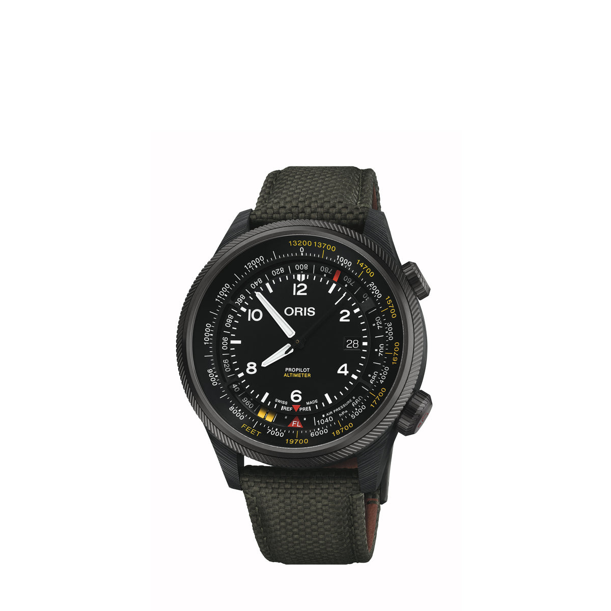 Oris ProPilot Altimeter - Feet Scale 47.00 mm - 01 793 7775 8734-Set