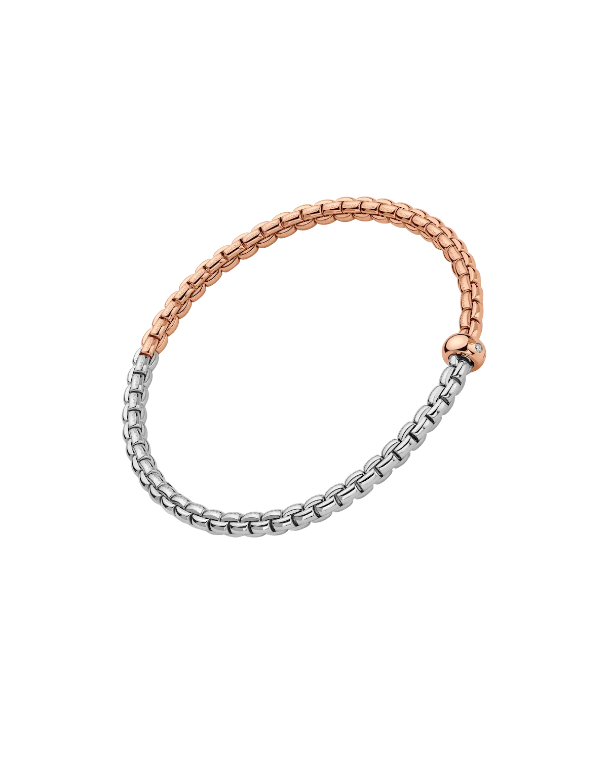 Flex'it bracelet with bicolour mesh