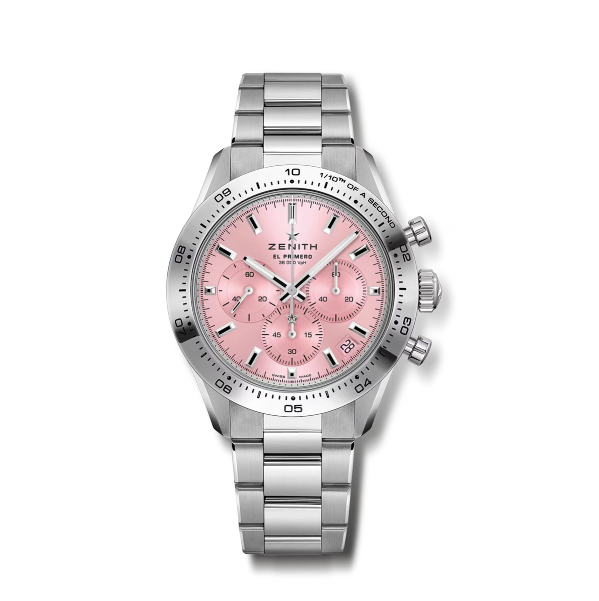 Zenith Chronomaster Sport Pink – 41mm, Stainless Steel - 03.3109.3600/18.M3100