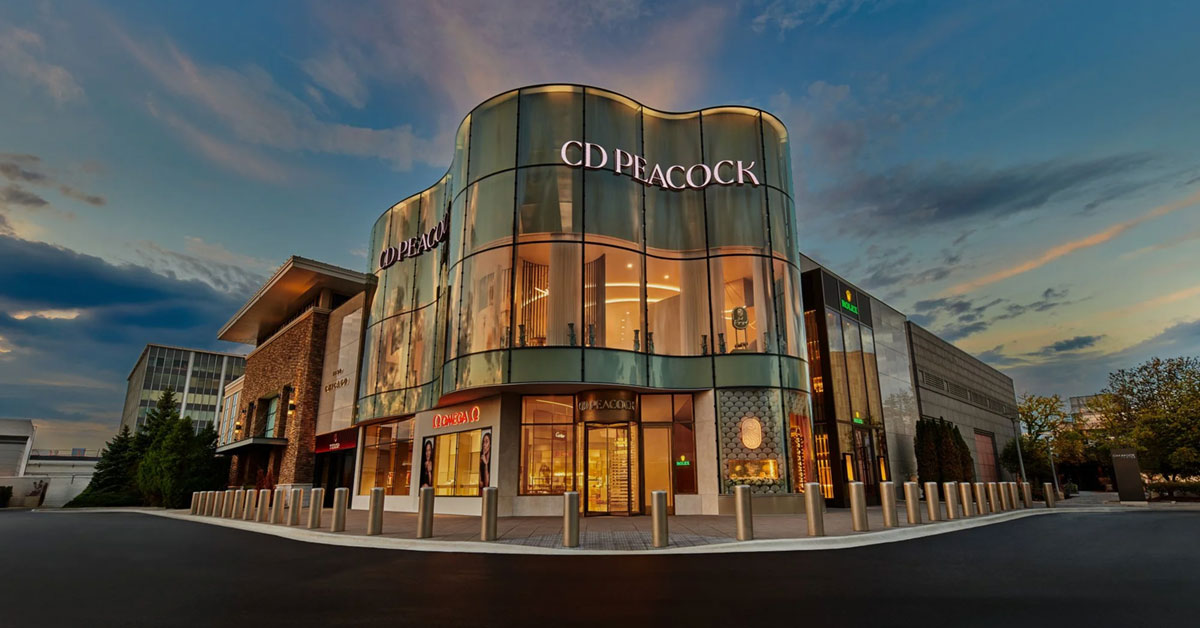 The CD Peacock Mansion at Oakbrook Center