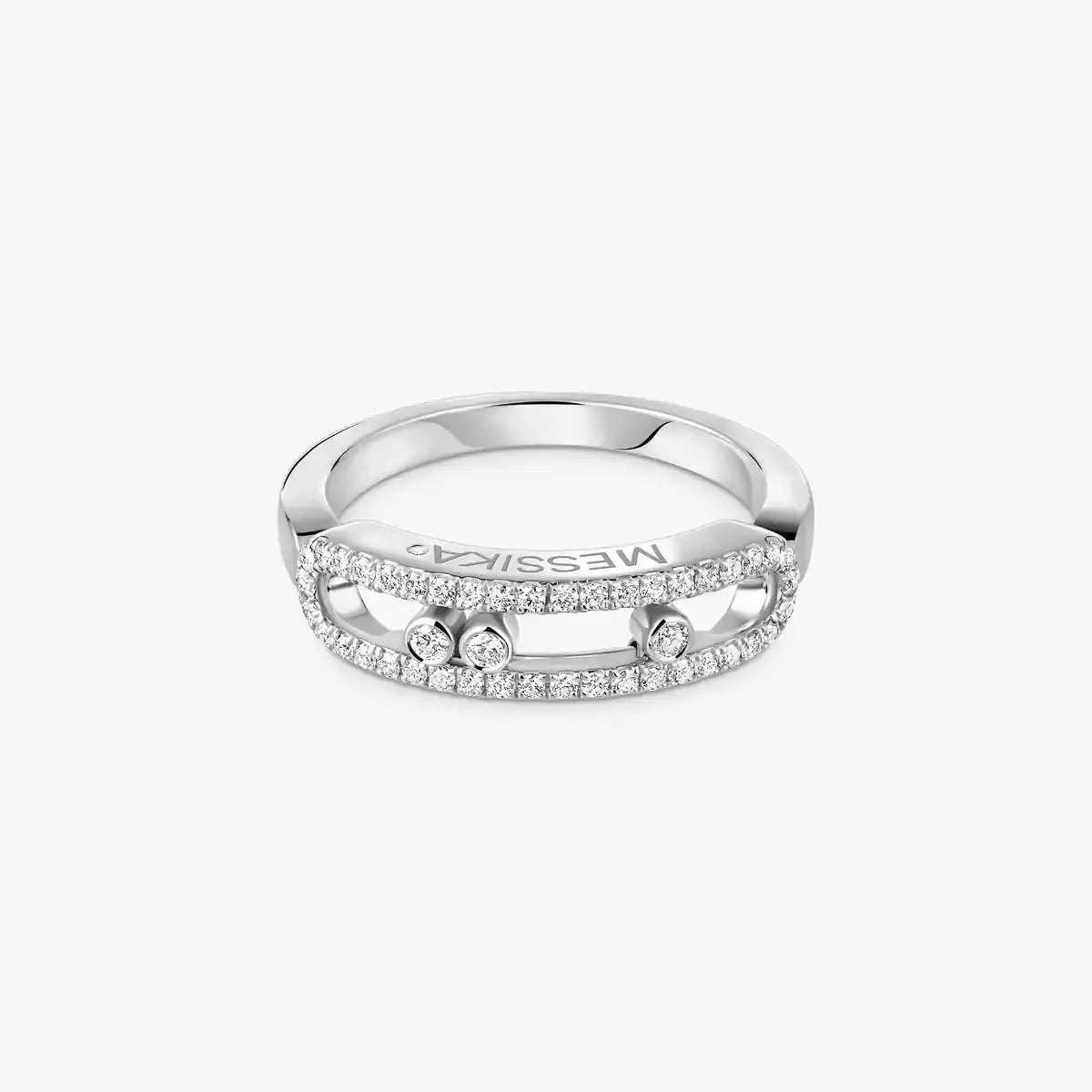 Move Classique pavÃ© ring, small model Size 50