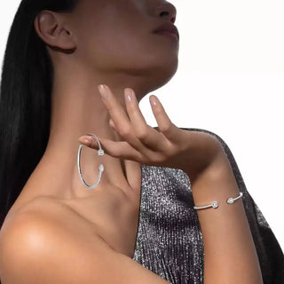 My Twin pavÃ© bangle, small model Size S thumbnail