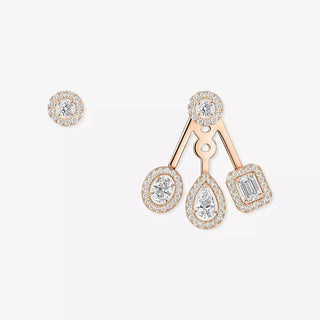 My Twin Trio asymmetrical earrings thumbnail
