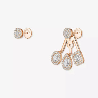 My Twin Trio asymmetrical earrings thumbnail