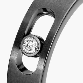 Move Titanium anthracite ring Size 62 thumbnail