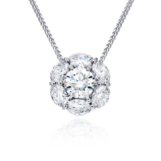 JB Star Platinum Diamond Necklace - 0779/109 thumbnail