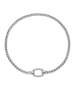 Flex'it necklace with diamond pavé clasp