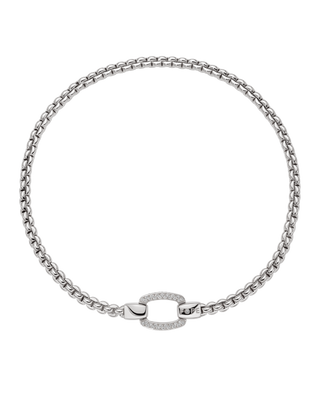 EKA Necklace with Diamonds in 18K Yellow Gold thumbnail