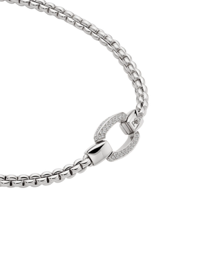 EKA Necklace with Diamonds in 18K Yellow Gold thumbnail