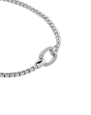 EKA Necklace with Diamonds in 18K Yellow Gold thumbnail