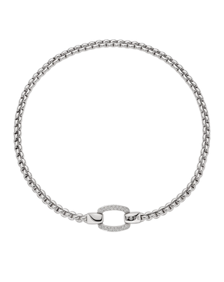 EKA Necklace with Diamonds in 18K Yellow Gold thumbnail