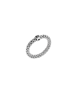 Flex'it ring with a black diamond thumbnail