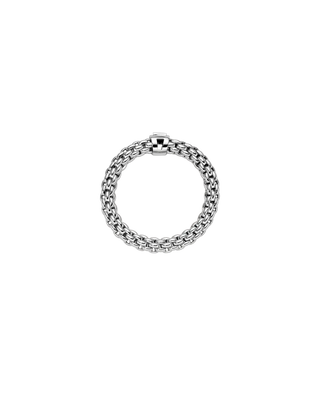 Flex'it ring with a black diamond thumbnail