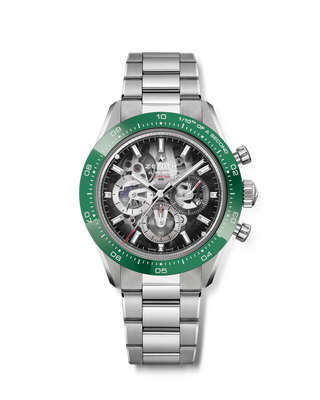 Zenith Chronomaster Sport Skeleton Green Ceramic Bezel - 03.3131.3600/01.M3130 thumbnail