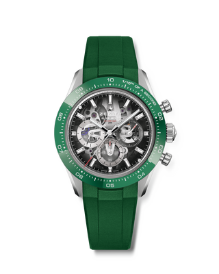 Zenith Chronomaster Sport Skeleton Green Ceramic Bezel - 03.3131.3600/01.M3130 thumbnail