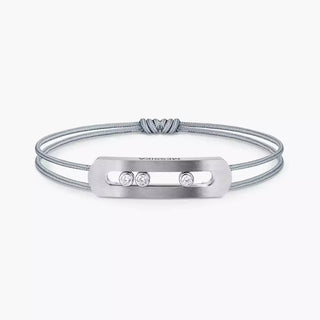 Move Titanium cord bracelet, medium model thumbnail