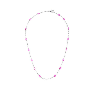 JB Star Platinum Briollette and Diamond Necklace - 1012/033