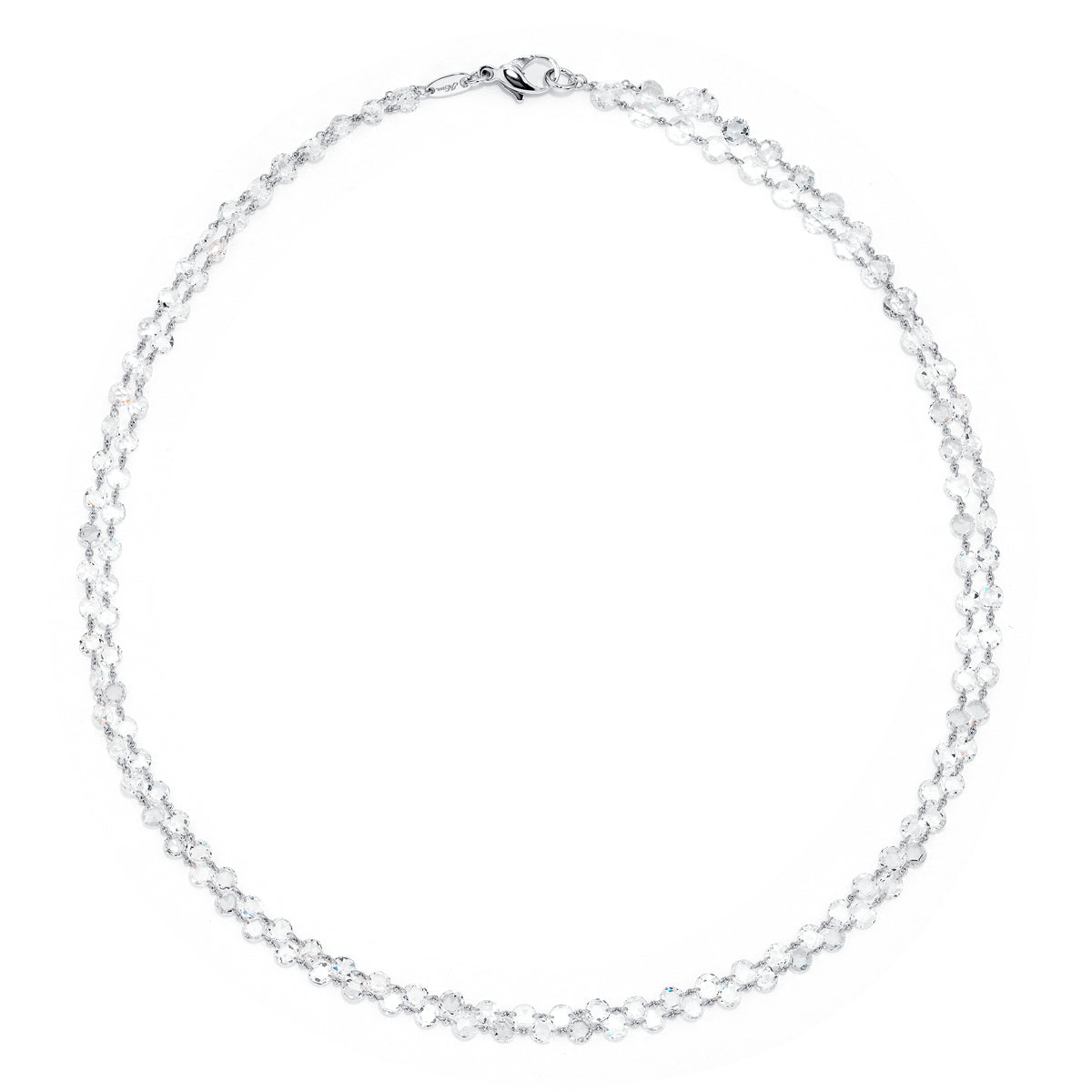 JB Star Platinum Diamond Necklace - 1012/055