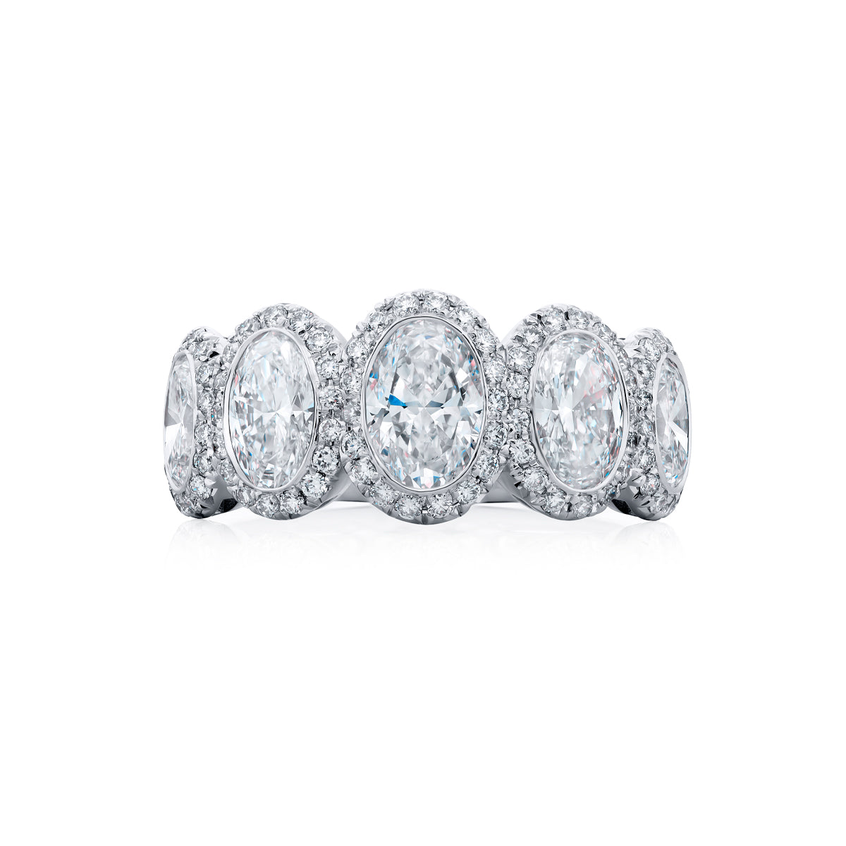 JB Star Platinum Diamond Ring - 1099/044