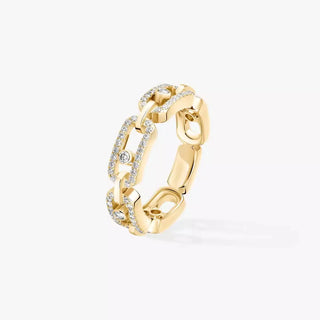 Move Link pavÃ© ring Size 54 thumbnail
