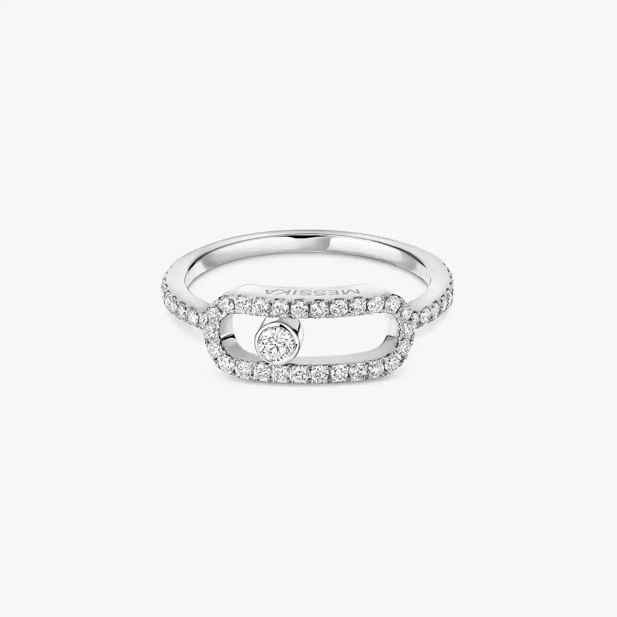 Move Uno pavÃ© ring, large model Size 53