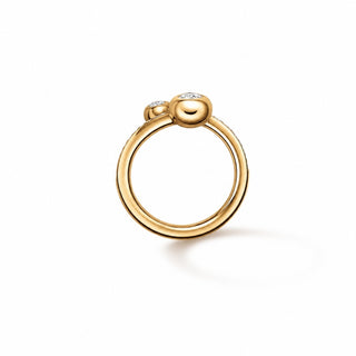 Hearts On Fire Dream Bypass Pavé Ring - UU32038YGHV0556500 thumbnail