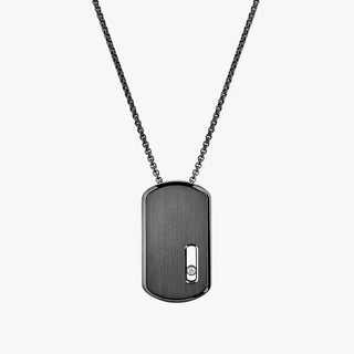 Move Titanium anthracite pendant necklace thumbnail