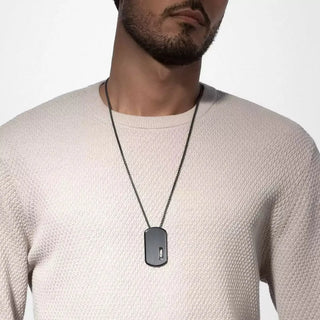 Move Titanium anthracite pendant necklace thumbnail