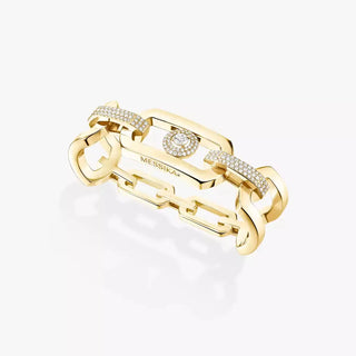 So Move Max three-finger half pavÃ© ring Size 56 thumbnail