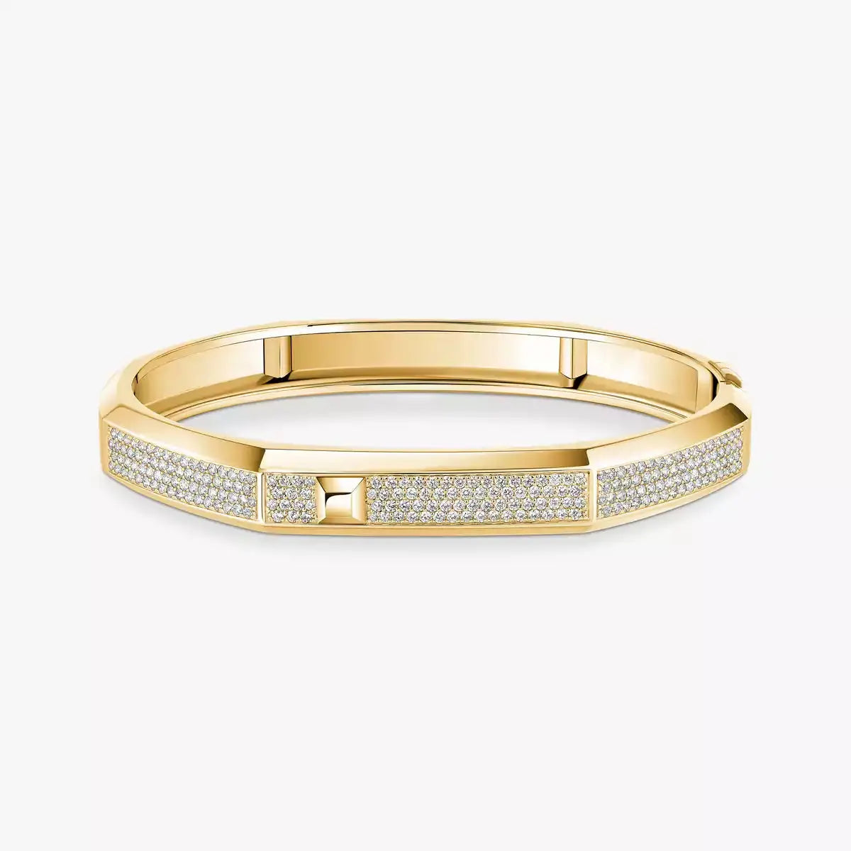 Moderniste pavÃ© bracelet, large model Size S