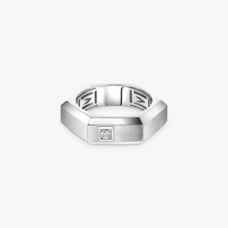 Moderniste brushed ring, medium model Size 53 thumbnail
