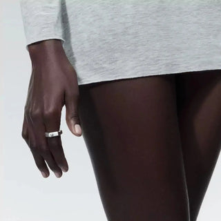 Moderniste brushed ring, medium model Size 53 thumbnail