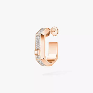Moderniste single pavÃ© earring, medium model thumbnail