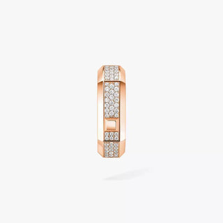 Moderniste single pavÃ© earring, medium model thumbnail