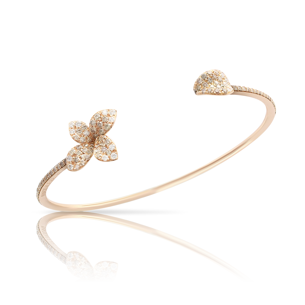Petit Garden Small Flower Bracelet - Rose Gold
