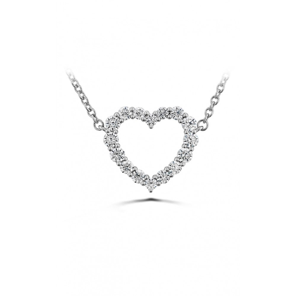 Hearts On Fire 18 Signature Heart Pendant - HFPSIGH00398W