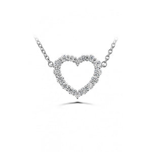 Hearts On Fire 18 Signature Heart Pendant - HFPSIGH00398W