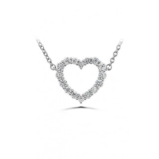 Hearts On Fire 18 Signature Heart Pendant - HFPSIGH00398W thumbnail