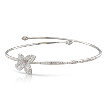 Petit Garden Choker - White Gold