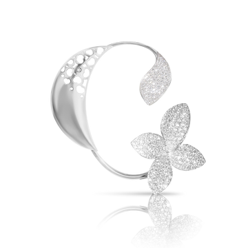 Giardini Segreti Ear Cuff - White Gold