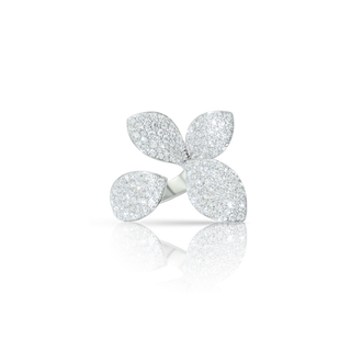 Giardini Segreti Pinky Ring - White Gold thumbnail
