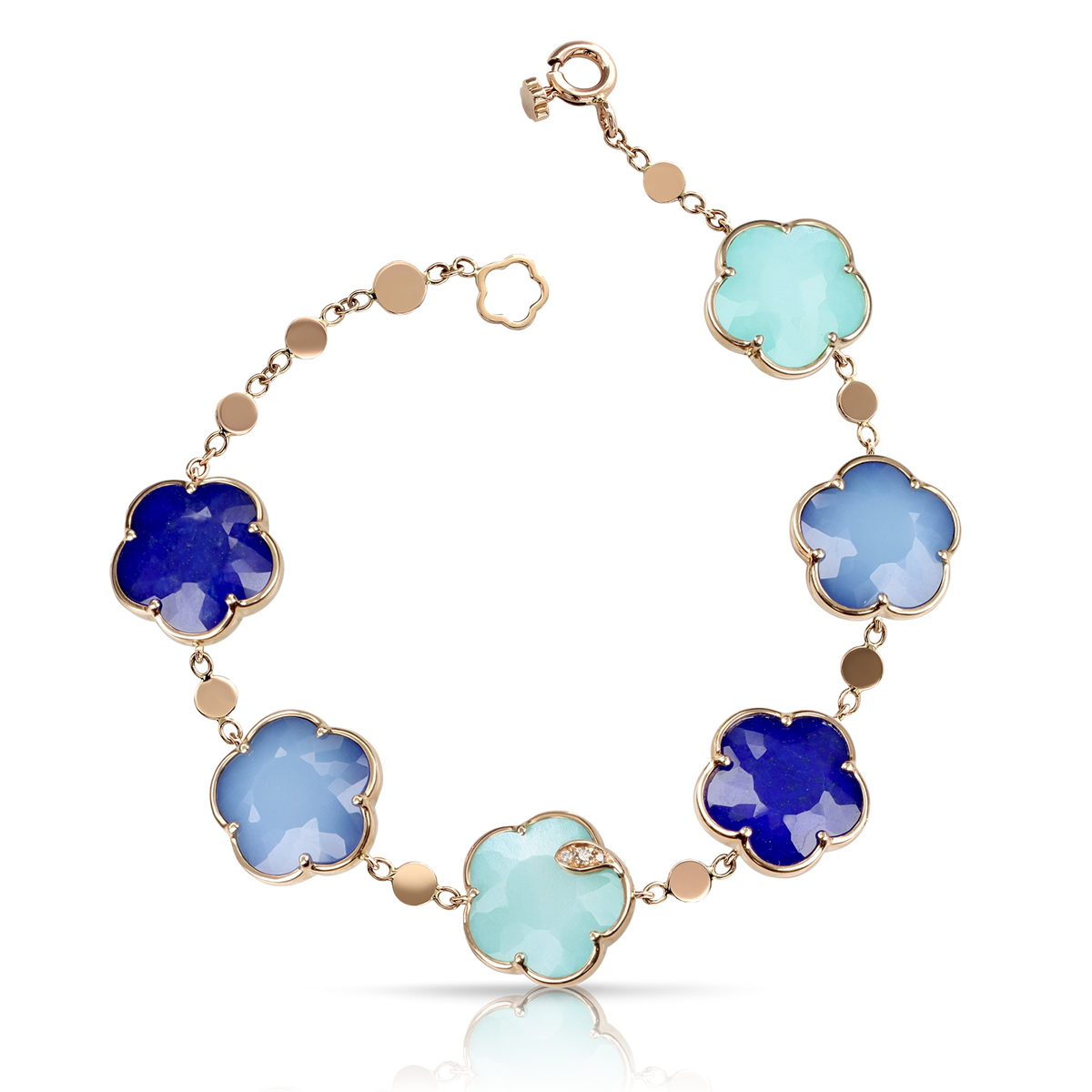 Petit Joli In The Blue Bracelet - Rose Gold
