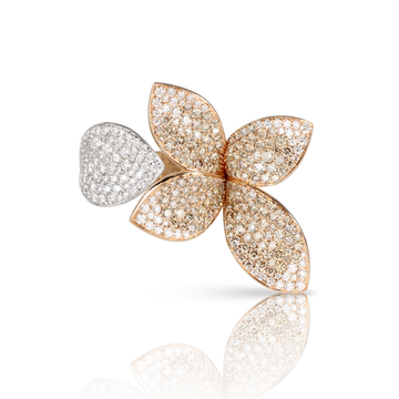 Giardini Segreti Ring - Mixed Gold