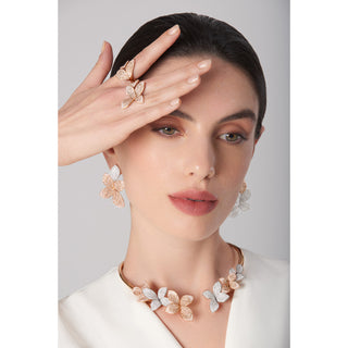 Giardini Segreti Earrings - Mixed Gold thumbnail