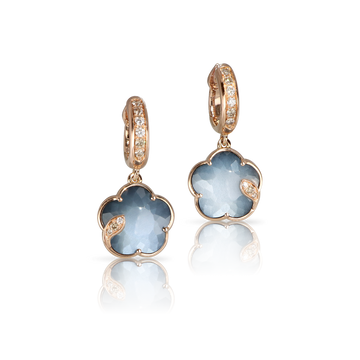 Petit Joli Lunaire Earrings - Rose Gold