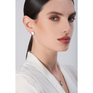 Petit Joli Lunaire Earrings - Rose Gold thumbnail